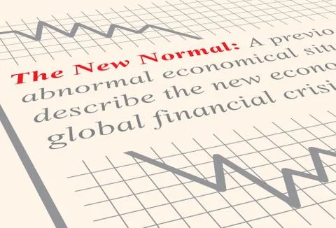 The new normal Ilustración de archivo