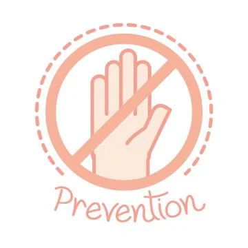 New normal, prevention avoid touching infected surfaces, after coronavirus, hand Stock Illustration