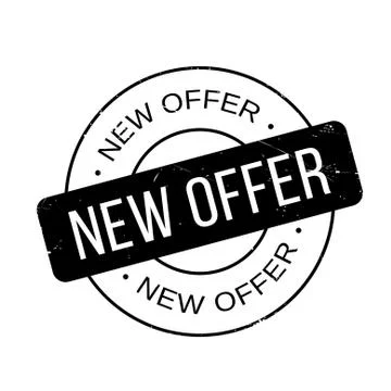 New Offer rubber stamp Stock Illustration