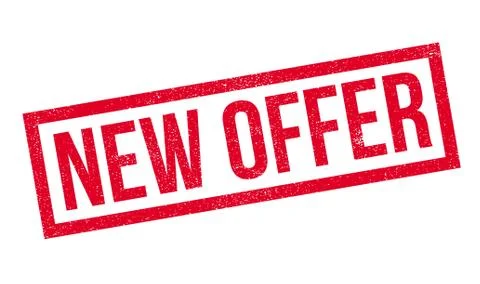 New Offer rubber stamp Stock Illustration