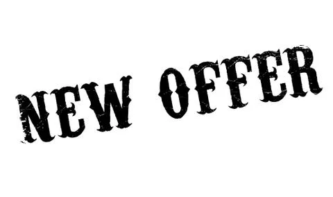New Offer rubber stamp Stock Illustration