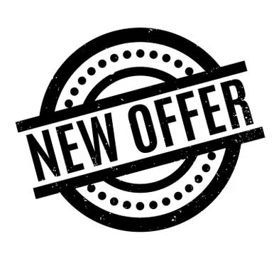 New Offer rubber stamp Stock Illustration