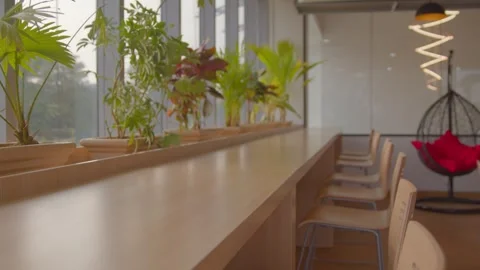 New office cafeteria Stock Footage 276398201