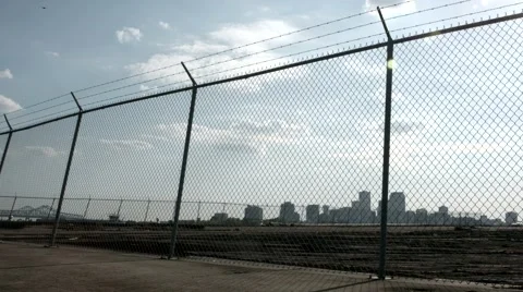New Orleans Abandoned Yard Stock-Footage 50054280