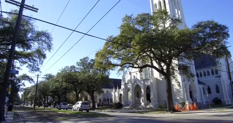 New Orleans, bourbon street, people day light 4k Stock-Footage 139250737