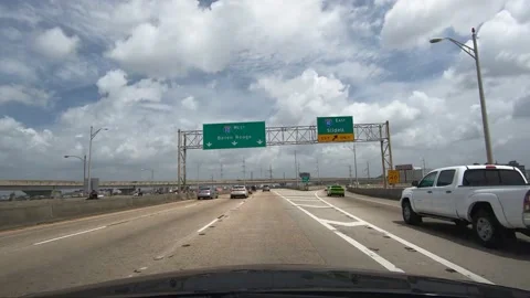 New Orleans Driving Stock Footage 207532222