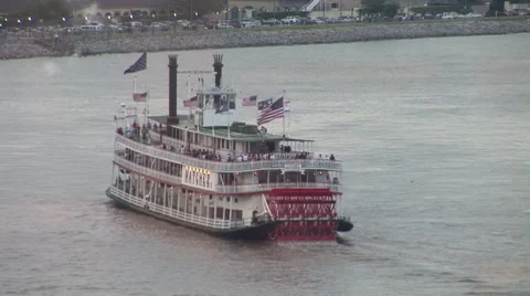 New Orleans Ferry 스톡 동영상 10684445