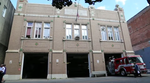 New Orleans Fire Station Video stock 50491553