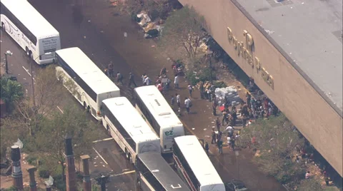 New Orleans Flooding Streets Stock Footage 37293143