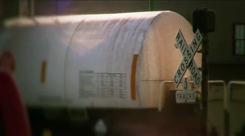 New Orleans-katrina-Train Stock Footage 1008113