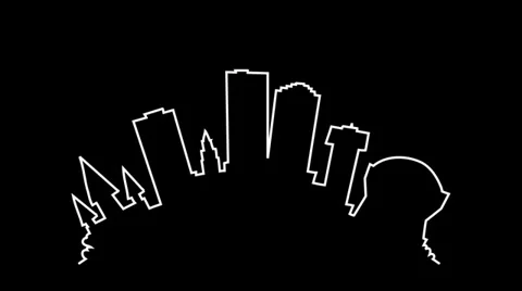 New Orleans Outline Stock Footage 37619151