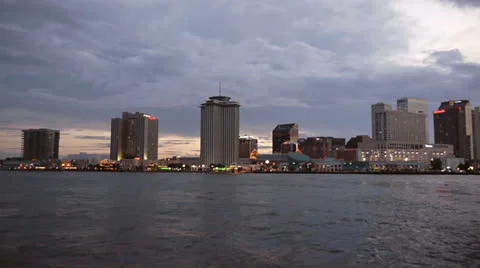 New Orleans Skyline MS Vidéo 23909288