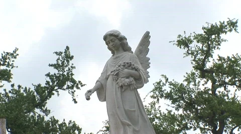 New Orleans statue Stock Footage 594316