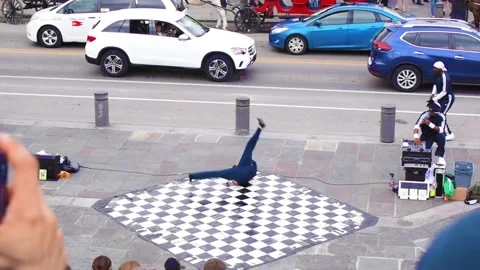 New Orleans street dancer Stock Footage 134558302