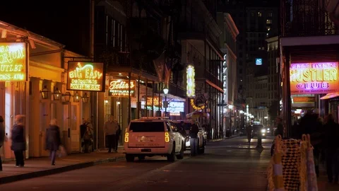 New Orleans Timelapse Stock Footage 123710051