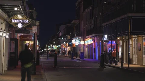 New Orleans Timelapse Stock Footage 123710231