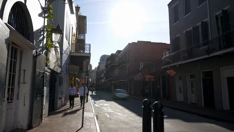 New Orleans Timelapse Stock Footage 123710255