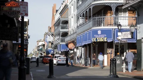 New Orleans Timelapse Stock Footage 123710667
