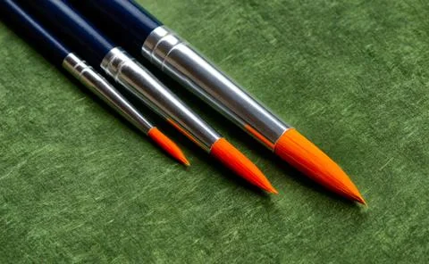 New paintbrushes Stock Photos