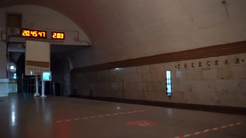 New passenger train comes to station Stock-Footage 155130786