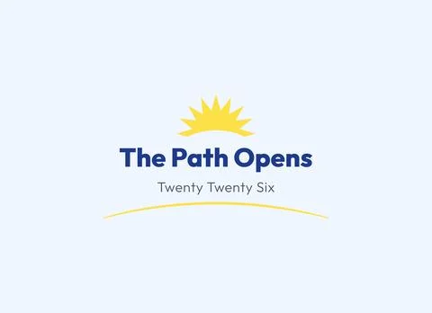 New path opportunities future background design Stock Illustration