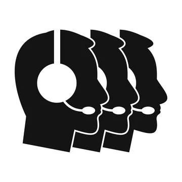 New people from technical support Stock Illustration