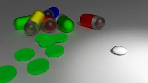 New Pill イラスト素材