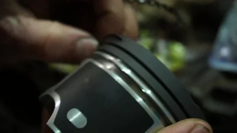 New pistons for more power Stock Footage 178482595