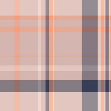 New plaid pattern vector, silk texture check fabric. Japanese textile seaml.. Stock Illustration