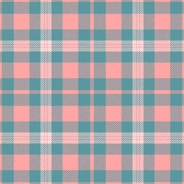 New plaid seamless vector, thread tartan background pattern. Window fabric .. Stock Illustration