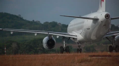 New Plane in Thailand Stock Footage 26301363
