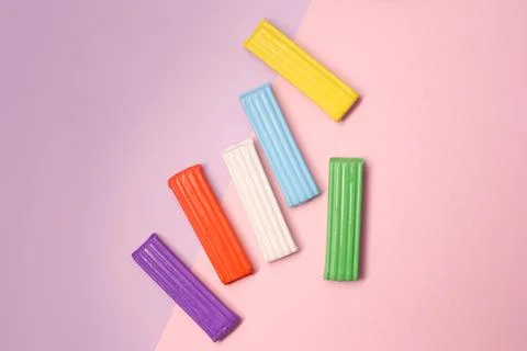 New plastic on a bright Stock Photos