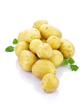 New potatoes Stock Photos