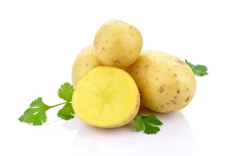New potatoes Stock Photos