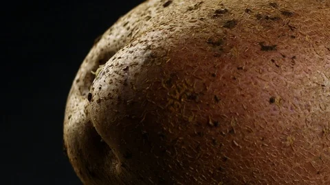 New Potatoes Rotating Closeup Stock Footage 88712998