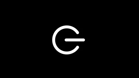 New power icon animated video Stock Footage 294207151