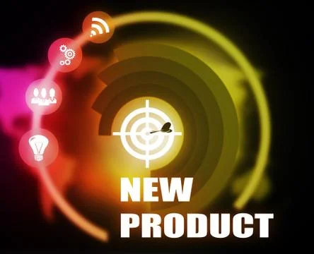 New Product concept plan Stock Illustration