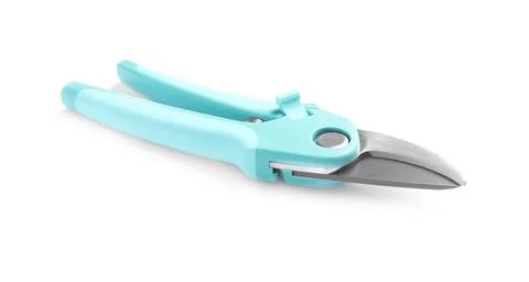 New pruner on white background. Professional gardening tool 写真素材