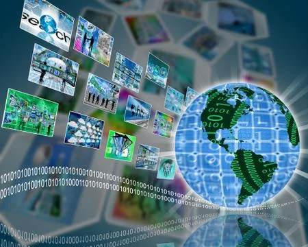 New reality 스톡 일러스트