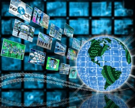 New reality 스톡 일러스트