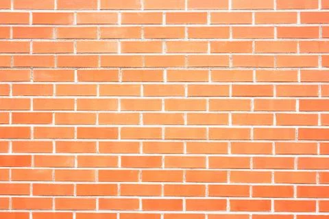 New red brick wall as background Stock Photos