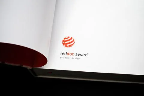 New REd Dot Design Yearbook Product Design the working issue Stock Photos