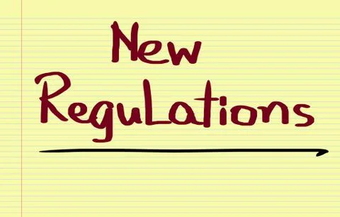 New Regulations Concept Stock Illustration