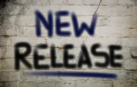 New release concept Stock Illustration