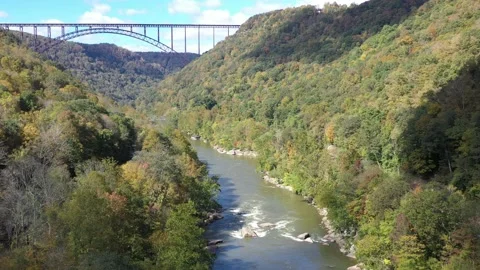 New River 库存影片 141473100