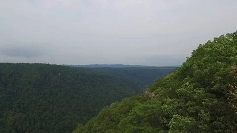 New River Gorge Bridge Stock Footage 81791307