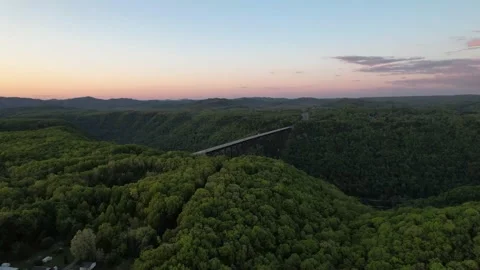 New River Gorge Stock Footage 154478960