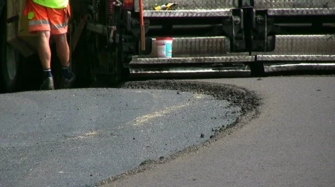 New road with asphalt 스톡 동영상 484693