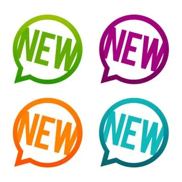 New round Buttons. Circle Eps10 Vector. Stock Illustration