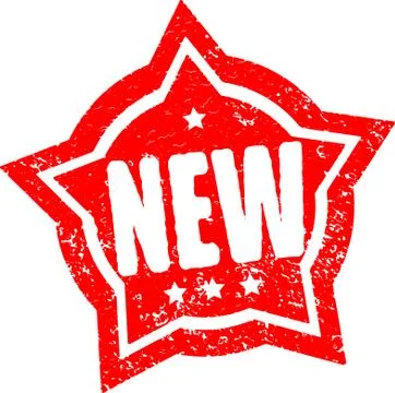 New rubber stamp Stock-Illustration